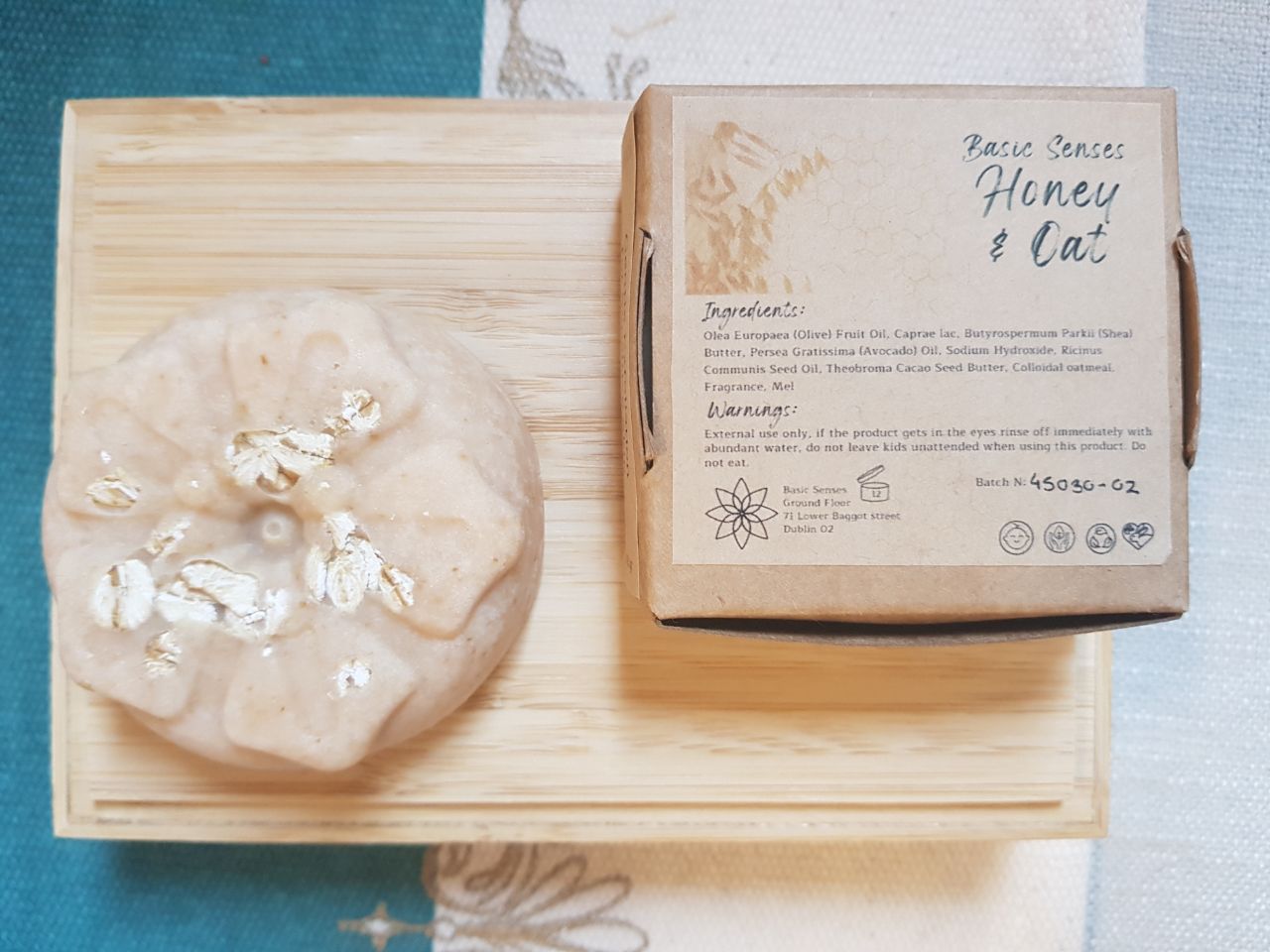 Honey and Oats soap