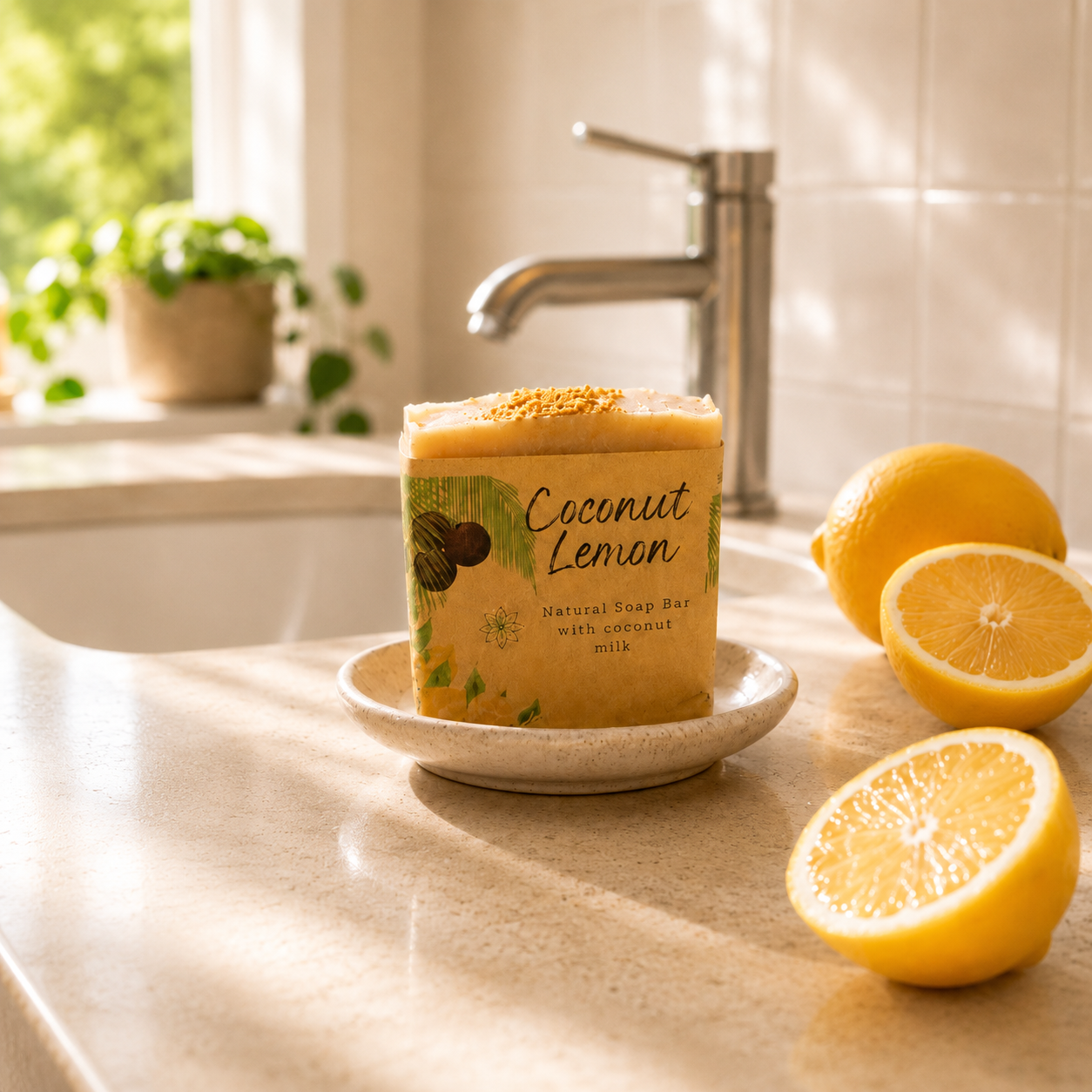 Coconut Lemon Soap