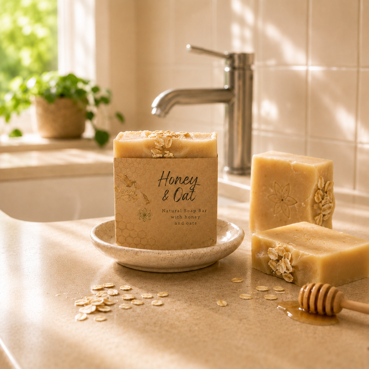 Honey and Oats soap