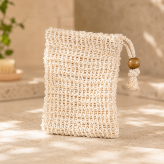 Sisal Soap Pouch - Soap Saver
