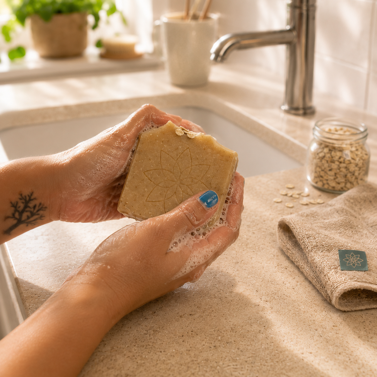 Honey and Oats soap