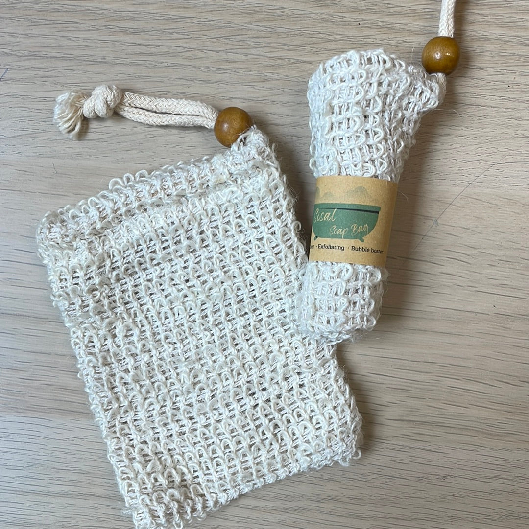 Sisal Soap Pouch - Soap Saver